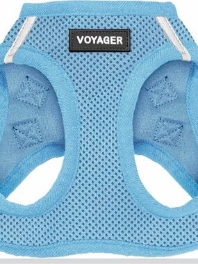 Voyager Light Blue No Pull Pet Harness for Small Dogs, Puppies, Cats XXS